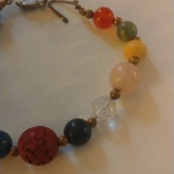Multi color bead bracelet - Picture 2 of 4